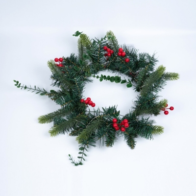 Световая фигура  ULD-T4040-020/SNA/3AA WARM WHITE IP20 WREATH