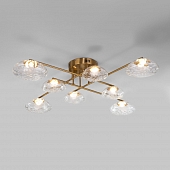 Потолочная люстра Ripple 50389 LED латунь 