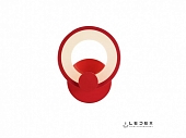 Настенный светильник Ring A001/1 Red 