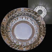 Точечный светильник  22092-9.0-001PL MR16+LED3W CL+GR 