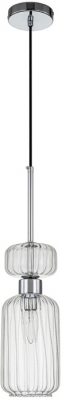 Подвесной светильник Gloss 1141/1S Chrome/Clear