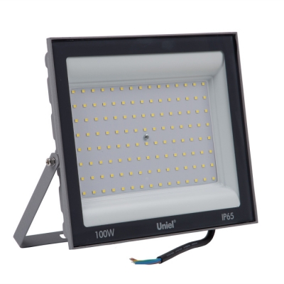 Прожектор уличный  ULF-F23-100W/6500K IP65 160-240V GREY