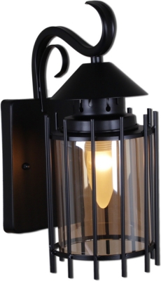 Настенный фонарь уличный  08284-9.2-001U BK