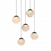 Подвесной светильник MD25030003 MD25030003-5A matt black/clear 