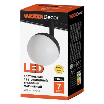 Трековый светильник  WMLY-7W/04B