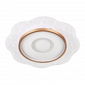 Потолочный светильник LED4U L1028-500 WH-GD 