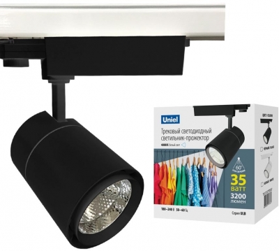 Трековый светильник  ULB-T52-35W/4000K/A BLACK