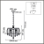 Подвесная люстра Mitrim 8374/3