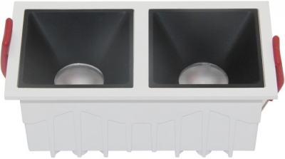 Точечный светильник Alfa LED DL043-02-10W3K-D-SQ-WB