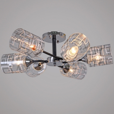 Потолочная люстра  26260-0.3-06 CR+BK