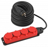 Розеточные блоки, удлинители  UK-4e-3x1,5-30m-IP44(KG) 