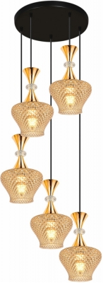 Подвесной светильник  09004-0.9-05 AMBER