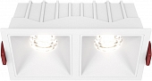 Точечный светильник Alfa LED DL043-02-10W4K-SQ-W 