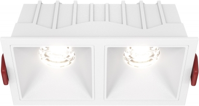 Точечный светильник Alfa LED DL043-02-10W4K-SQ-W