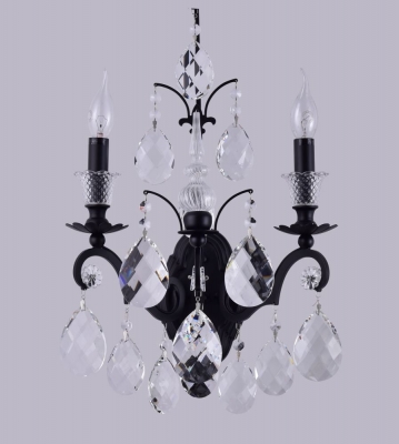 Бра Magnifico MAGNIFICO AP2 BLACK/TRANSPARENT