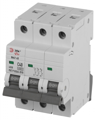 Автоматический выключатель  VA63-3P40C4.5