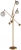 Торшер Globe Mobile KG0965F-3 brass