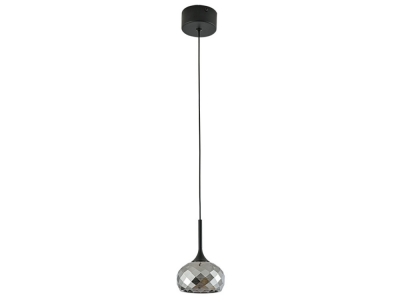 Подвесной светильник Zara 7241/S mat.black smokey