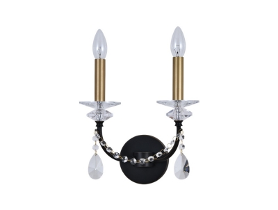 Бра Анастасия 3972/A black+brass