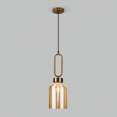 Подвесной светильник Flou 50229/1 янтарный 