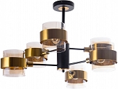 Потолочная люстра Carlo A8205SP-6BK 
