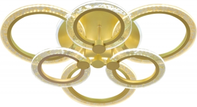 Потолочная люстра Enigma 10225/6LED Gold
