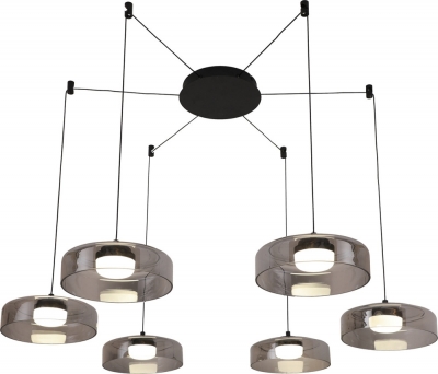 Подвесной светильник Platta 4490-6P