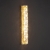 Бра 88085 88085W/S gold/clear