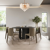 Подвесная люстра Sorrento-5509 375509/6/300/390 GD 