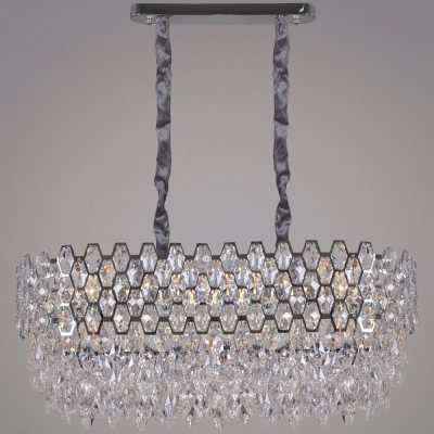 Подвесная люстра  00995-0.4-10L MX CH