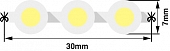 Светодиодная лента  DIP-96-12-7.7-B-68 