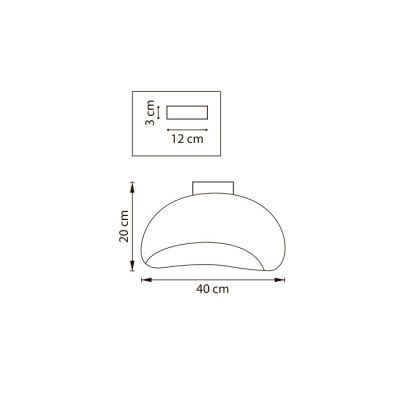 Настенно-потолочный светильник Sigma 611646