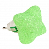Ночник  DTL-309-Звездочка/GREEN/1LED/0,1W 