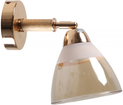 Бра  MD.8315-1-W-FGD+WOOD