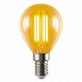 Лампочка светодиодная Vintage LED-G45-5W/GOLDEN/E14 GLV21GO 