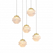 Подвесной светильник MD25030003 MD25030003-5A gold/clear 