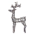Световая фигура  ULD-M6098-160/SBA WARM WHITE IP44 DEER-3 
