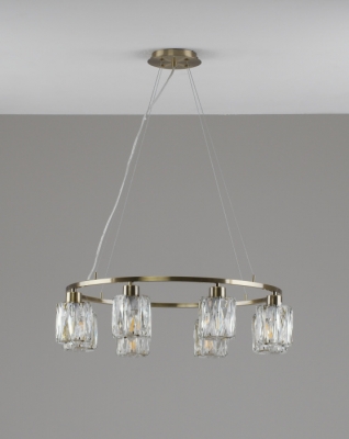 Подвесная люстра Prismique V11685-8P