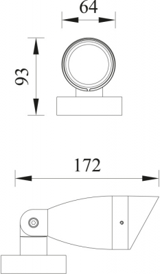 Грунтовый светильник Dwell NC-005730DZ-DG