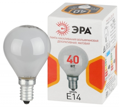 Лампочка накаливания  P-40-E14-230-FR