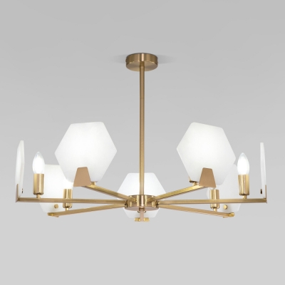 Потолочная люстра Marble 60158/7 латунь