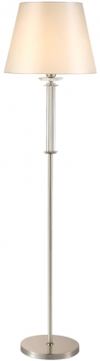 Торшер Nicolas NICOLAS PT1 NICKEL/WHITE