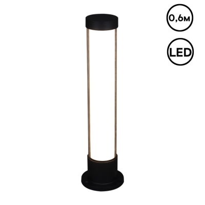Наземный светильник  09985-0.7-001JH 0.6M LED18W  BK RLOS