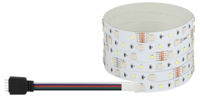Светодиодная лента  LS5050-14,4-60-12-RGB+W(6500)-IP20-1 year-5m