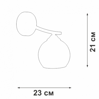 Бра  V4285-1/1A