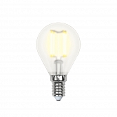 Лампочка светодиодная  LED-G45-7,5W/WW/E14/CL GLA01TR картон 