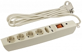 Розеточные блоки, удлинители  SFU-5es-2m-I 