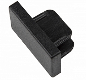 Заглушка  UFB-Q122 C21 BLACK 1 POLYBAG 