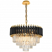 Подвесная люстра Darian DARIAN 76017/10C GOLD BLACK 