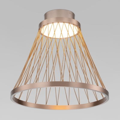 Потолочный светильник Cesta 40018/1 LED коричневый